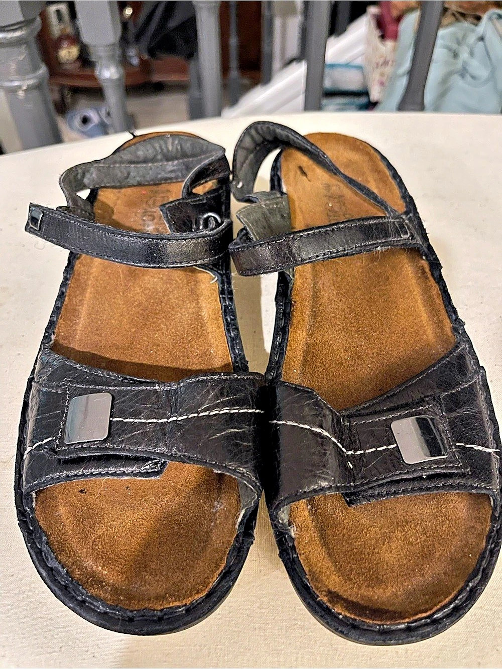 Naot Women's Black Sandals EU 40